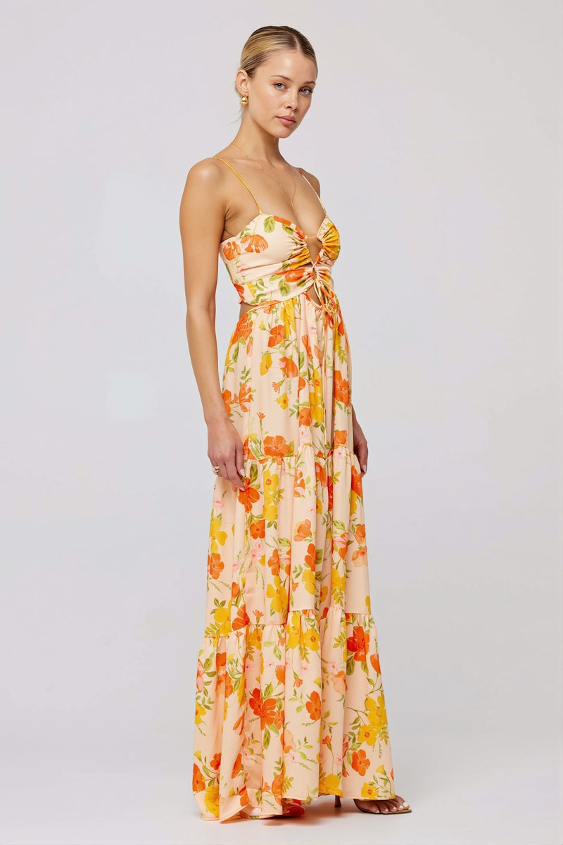 Splice Swing Cami Maxi Dress