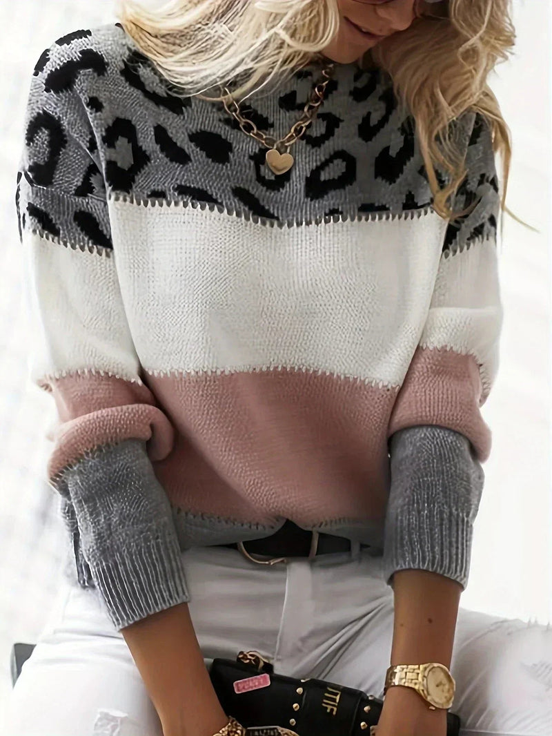 Kelly - Leopard Sweater