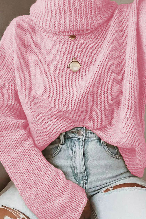 Turtleneck Pullover Sweater