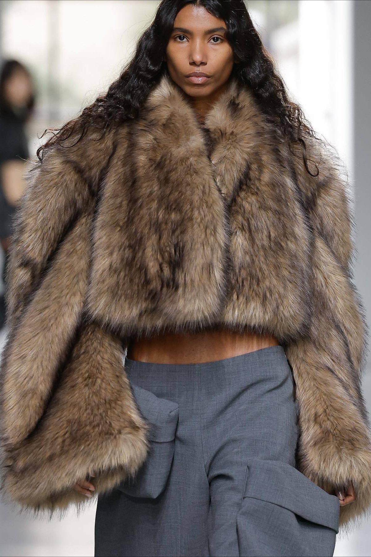 Faux Fur Short Coat