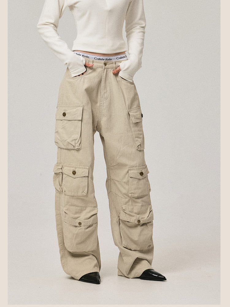 Hip-hop Loose Wide-leg Pants