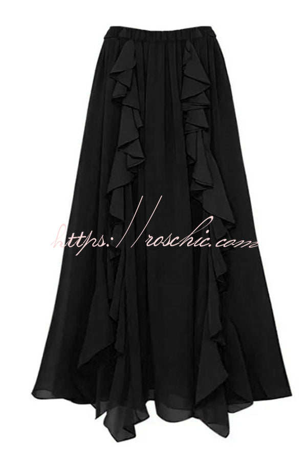 Triumph Pleated Elastic Waist Skirt