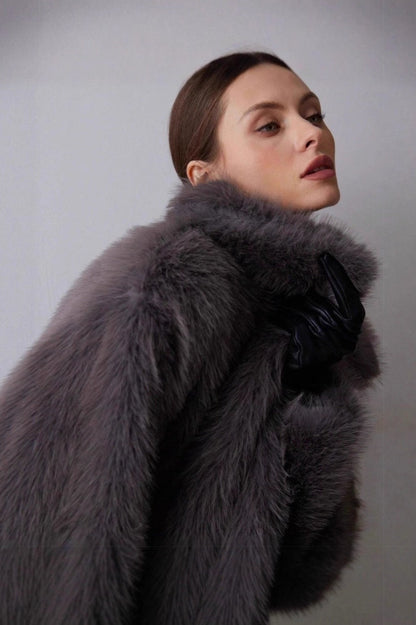 Faux Fur Winter Coat