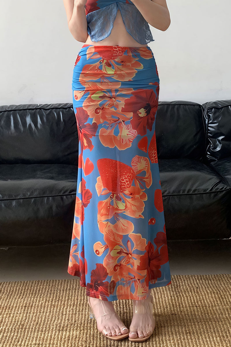 Holiday Slim Low Waist Hip Skirt