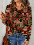 Lorena® | Eleanora Christmas crew neck sweater