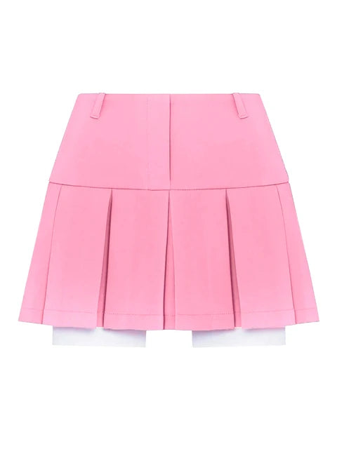 Black Blazer Sets Two Piece Cropped Blazer Jacket Coat and Mini Skirts Sets for Suit