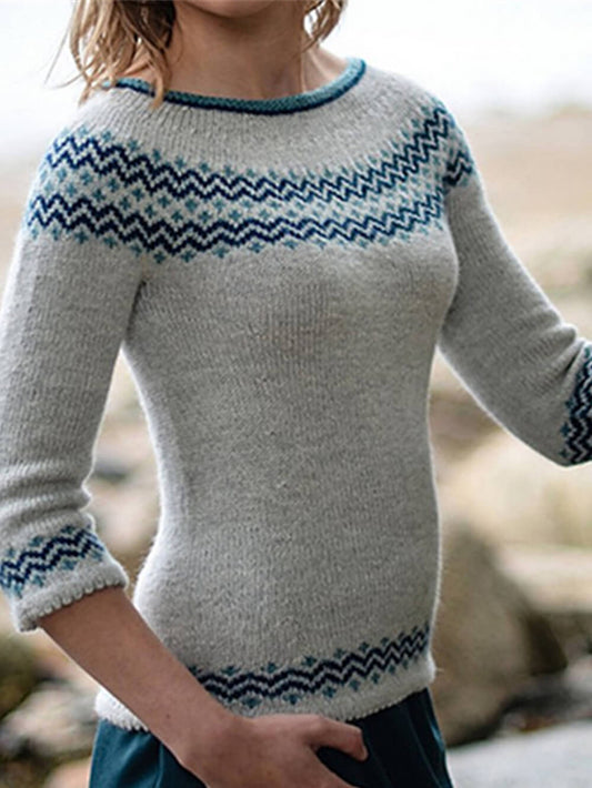 Round Neck and Sweater