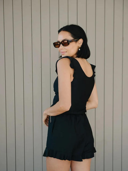 Swim Romper Built-in Bra