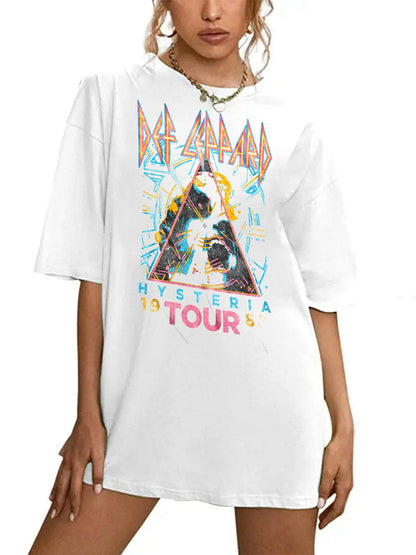 Round Neck Printed T-shirt