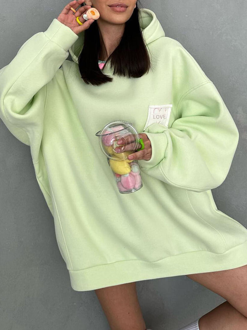 Loose Color Sweatshirt