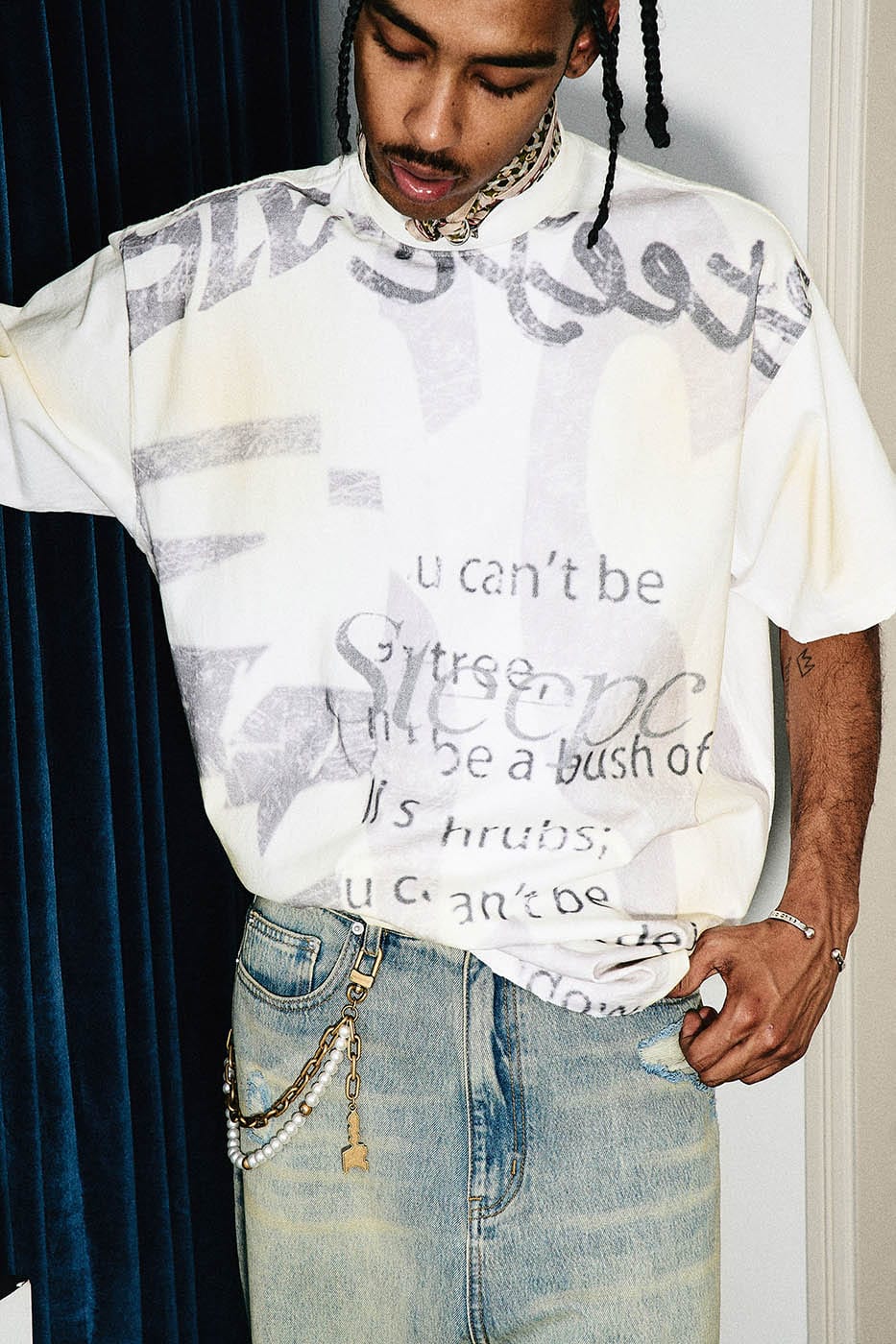 Graphic Text T-shirt