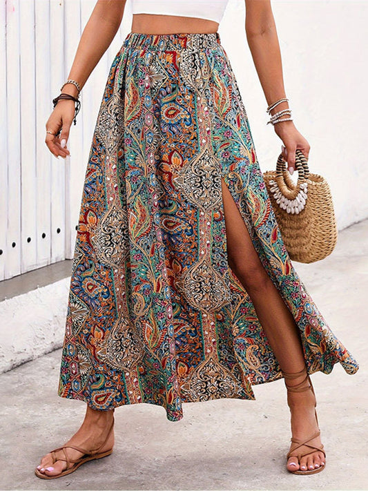 Print Skirt
