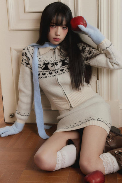 Kitty Fair Isle Set