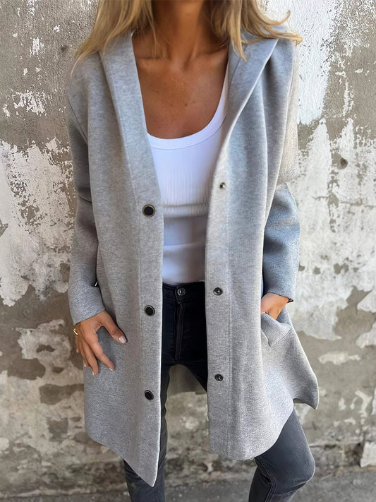 Color Single Breasted Coat