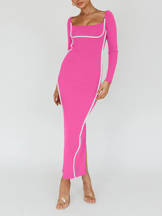 A-list Glam Maxi Dress