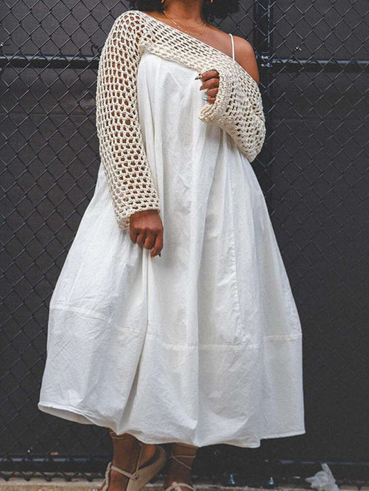 Knitted Bolero and Midi Dress
