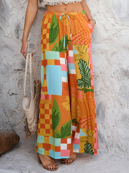 Fruit Palazzo Pants