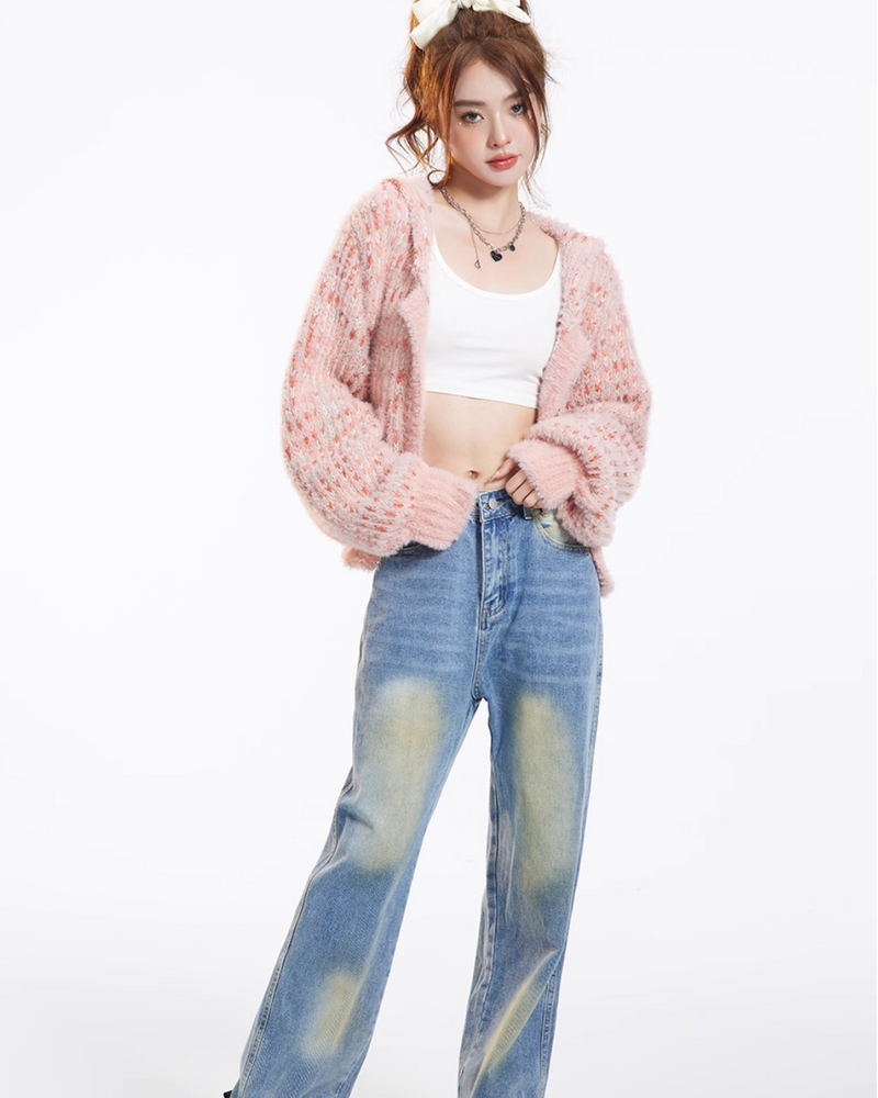 Fuzzy Tiger Cardigan