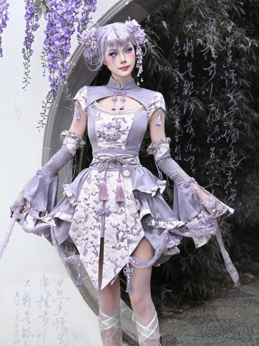 Chinese Qipao Inspired Lolita Skirt