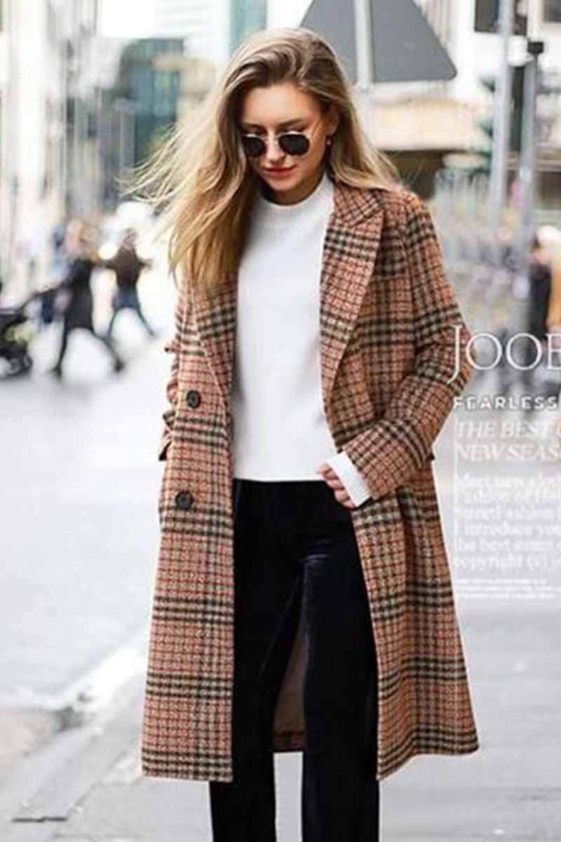 Cardigan Lapel Coat
