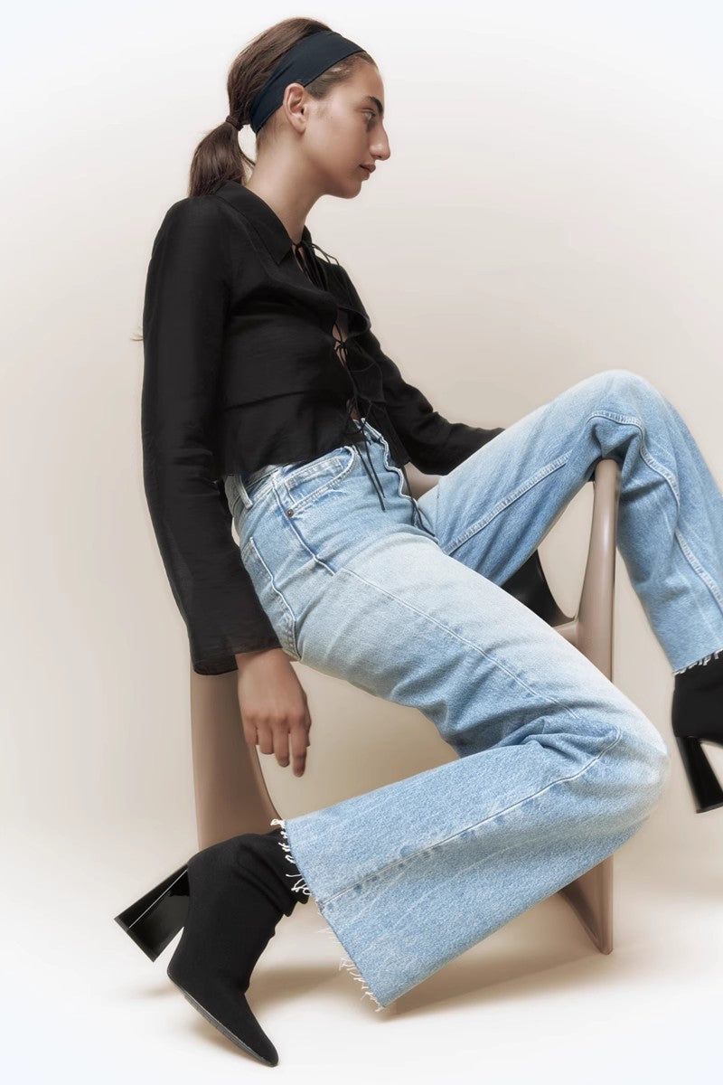 Elastic Socks Ankle Boots