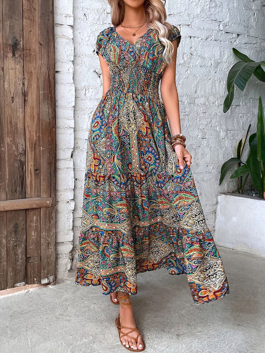 Retro Maxi Dress