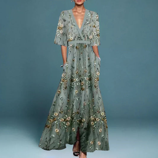 Jamie | Maxi Dress With Pattern
