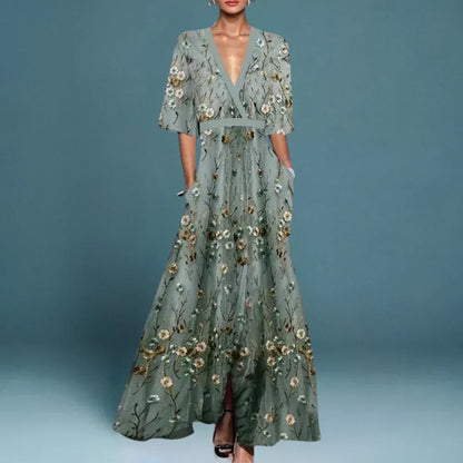 Jamie | Maxi Dress With Pattern