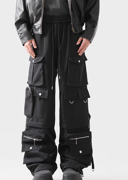 Multi Pocket Multi-design Cargo Pants