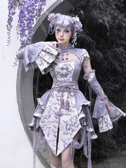 Chinese Qipao Inspired Lolita Skirt