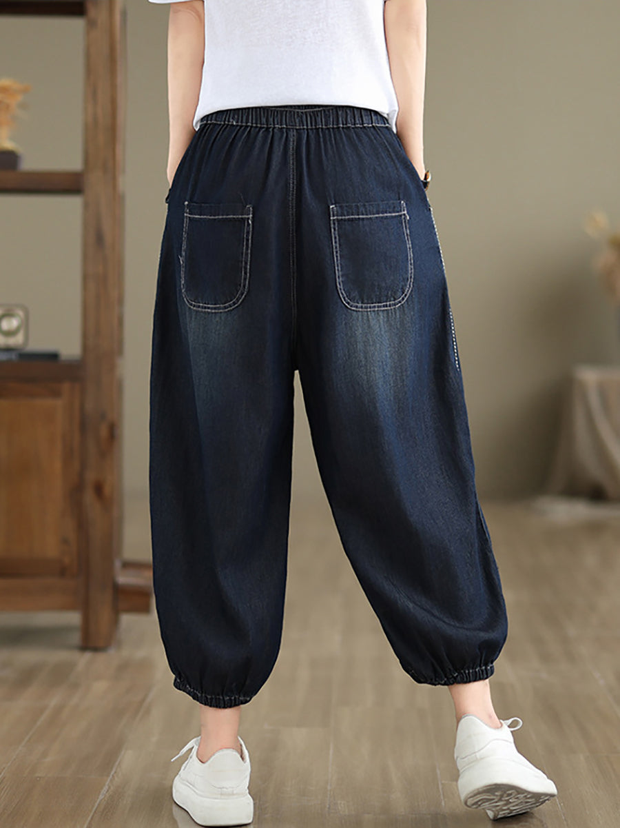 Summer Denim Harem Pants Ii1004