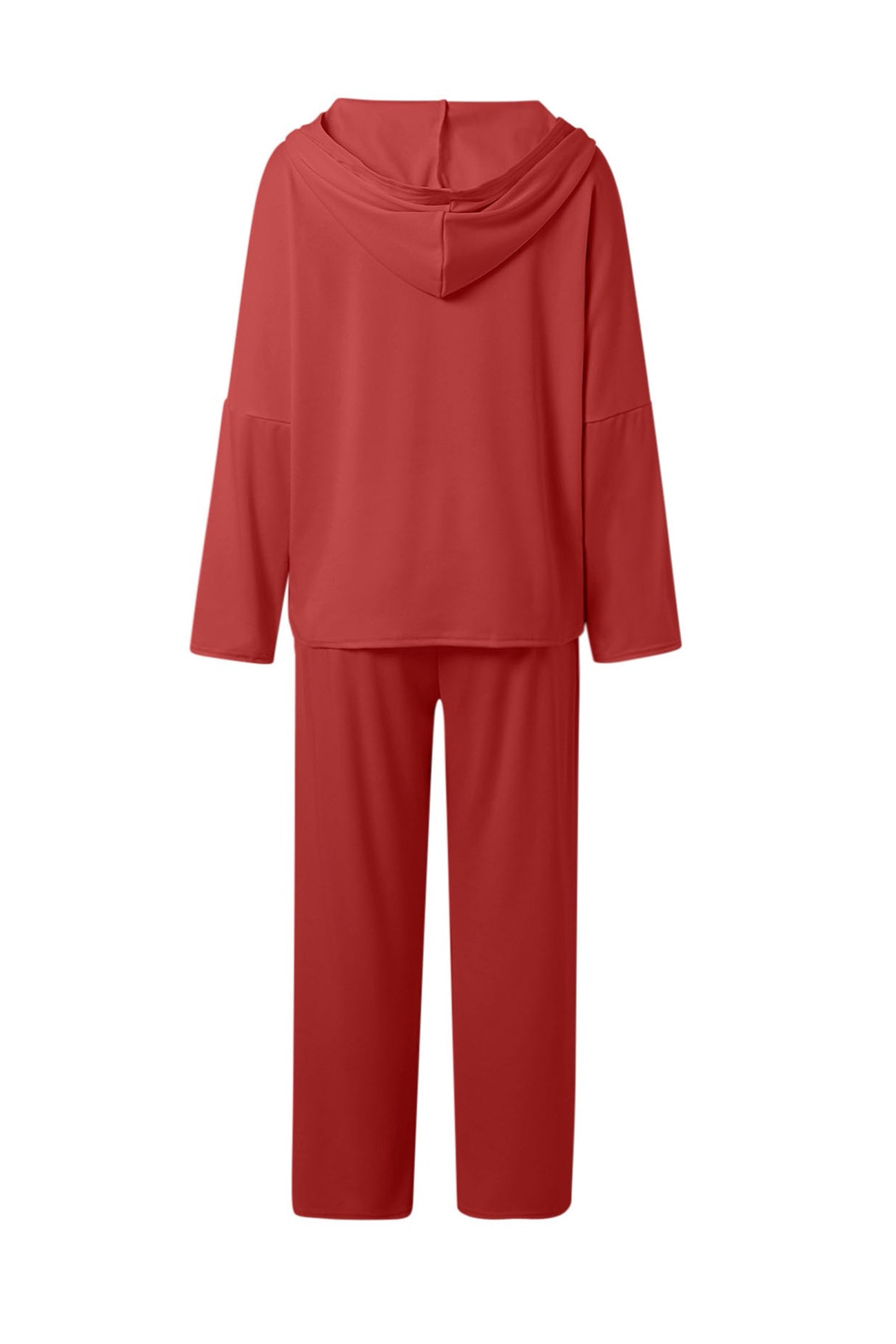 Color Hoodie Haren Pants Set