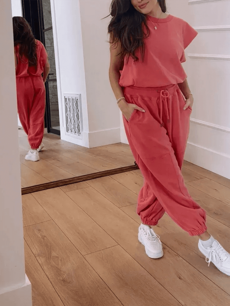 Backless Corset Jumpsuit