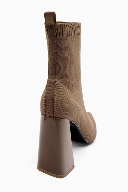 Elastic Socks Ankle Boots