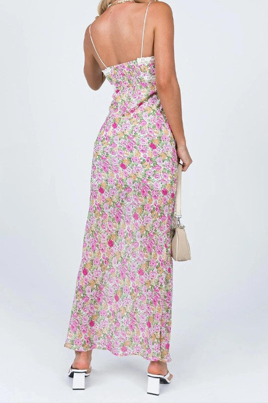 Sweetheart Neck Sleeveless Maxi Dress
