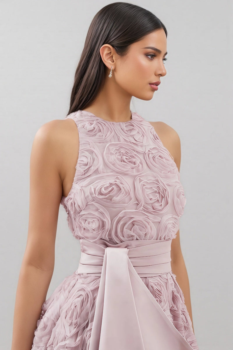 Ethel 3d Sleeveless Midi Dress
