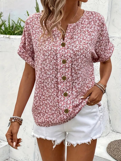 Sophia | Summer Print Blouse