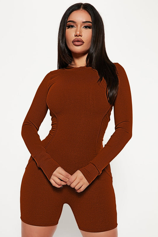 Clothing Spring Thread Round Neck Stitching Line Sports Romper