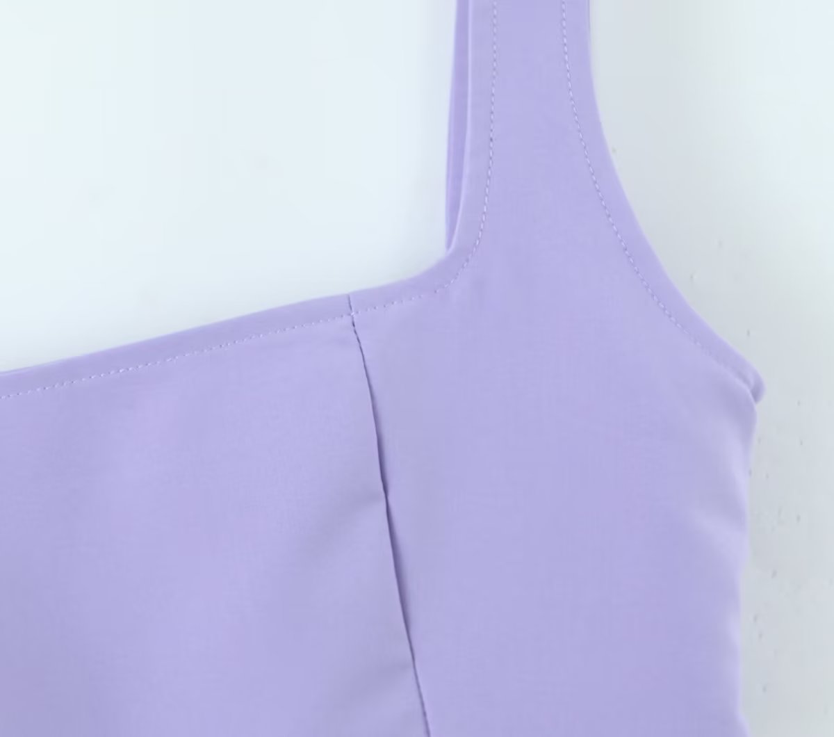 Winter Clothing Short Small Tank Top Top High Waist Buckle Pants Suit