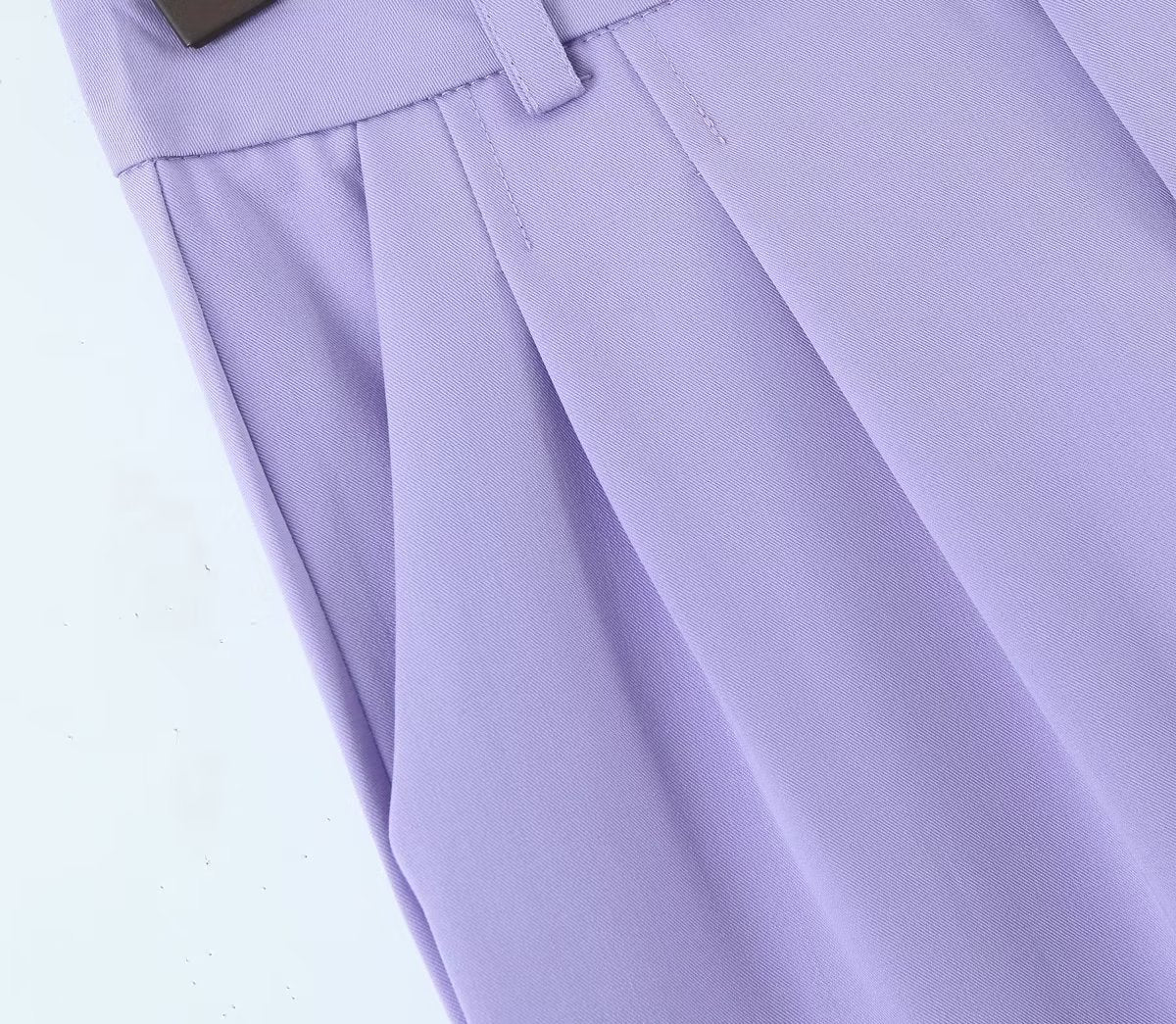 Winter Clothing Short Small Tank Top Top High Waist Buckle Pants Suit