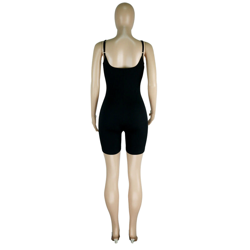 Clothing Summer Thread Sling Hip Lifting Beauty Back Jumpsuit