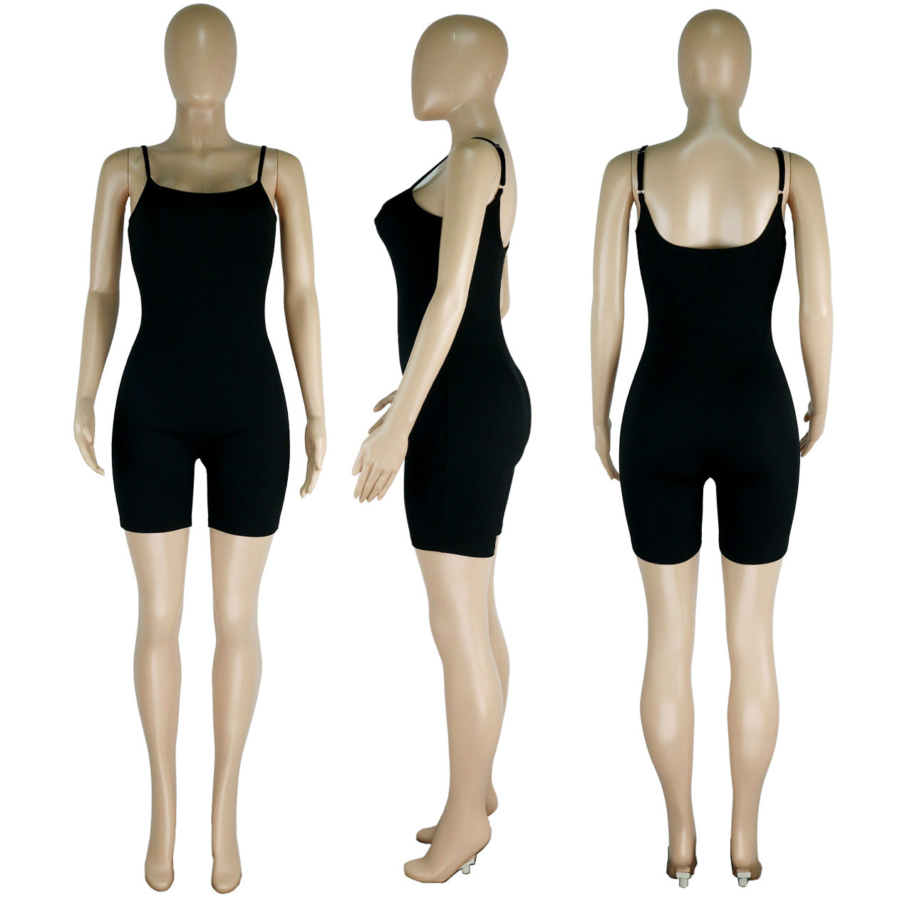 Clothing Summer Thread Sling Hip Lifting Beauty Back Jumpsuit