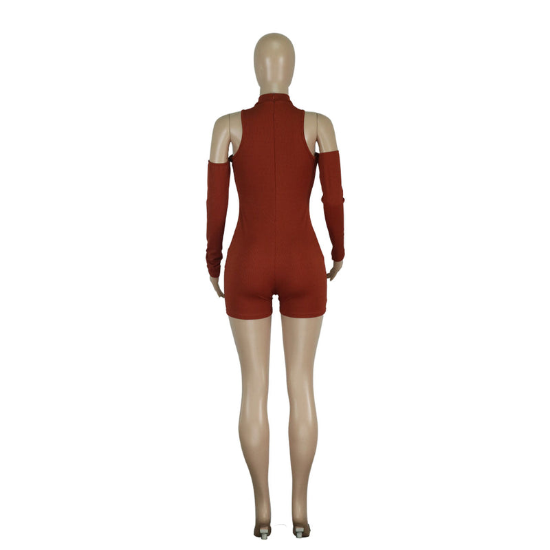 Clothing Spring Summer Thread Sleeve Strapless Romper