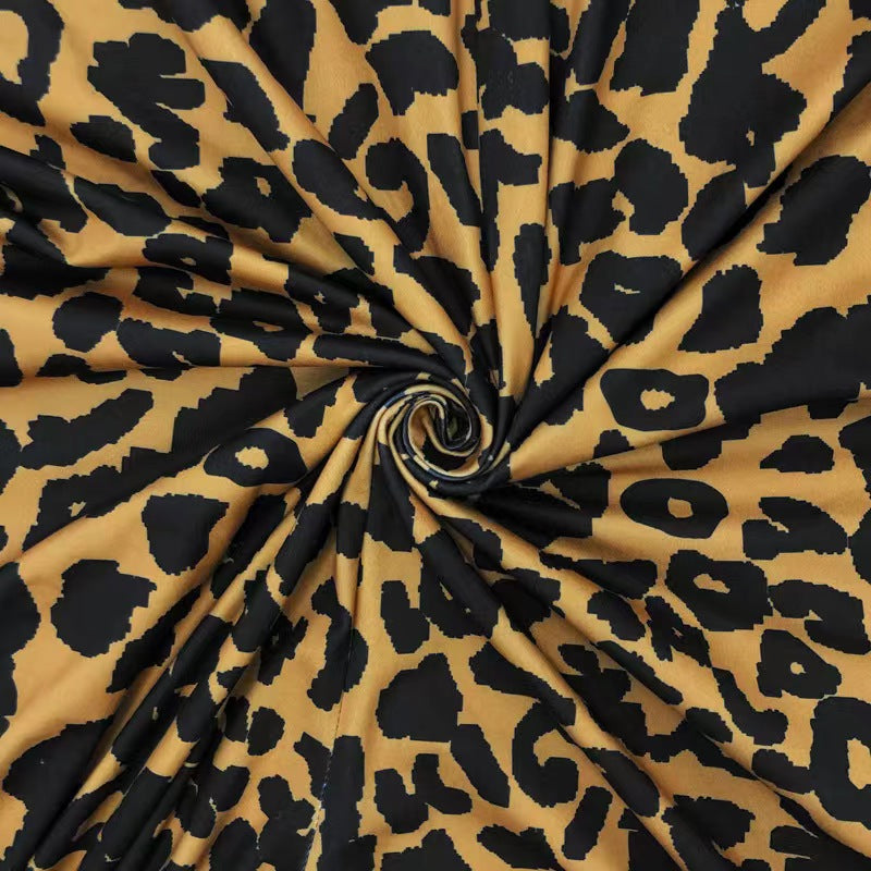 Jumpsuit Summer Leopard Print Strap Jumpsuit