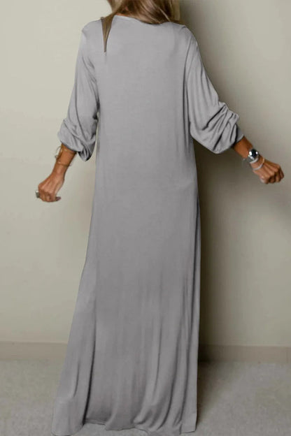 V-neck Maxi Dress