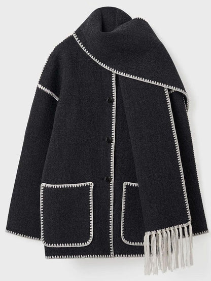 Scarf Tassel Coats