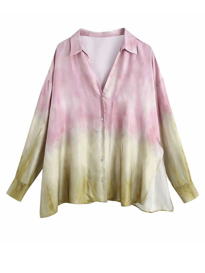 Long Sleeves Printed Shirt and Pants Sets