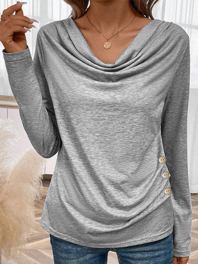 Pullover Long Sleeves T-shirt
