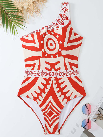 Printed One Piece and Pants Suits