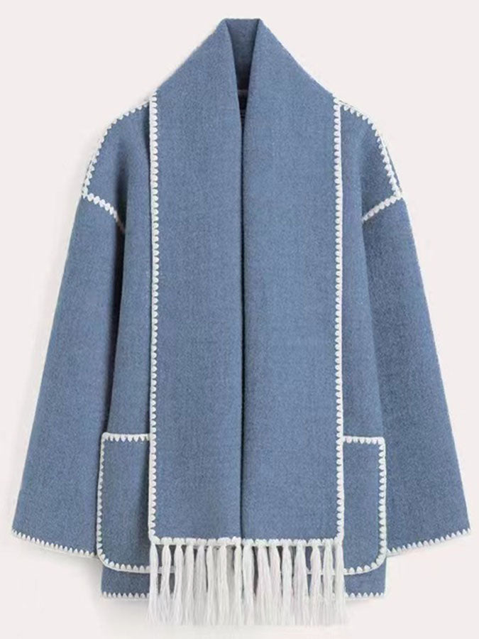 Scarf Tassel Coats